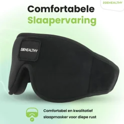 2BEHEALTHY Slaapmaskers>3D Slaapmasker vrouwen & mannen