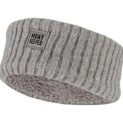 Heatkeeper Mutsen<Dames - Hoofdband Grijs