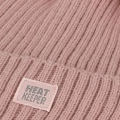 Heatkeeper Mutsen<Dames - Met Pompon - Muts Roze