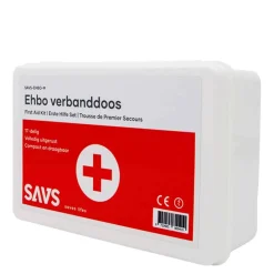 Savs Voetverzorging & Ehbo|Ehbo<17-delige EHBO-koffer