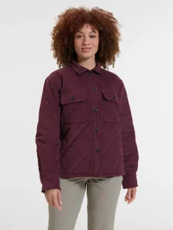 Human Nature Blouses<Desenza - Overshirt dames Bordeaux