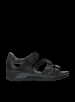 Wolky Sandalen & Slippers|Wandelsandalen<Desh - Sandalen dames Zwart