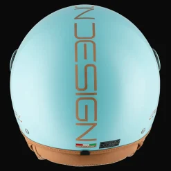 Beon Motorhelmen<Design Luxe Scooterhelm met vizier Mintgroen