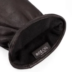 Heren Roeckl Handschoenen>Detroit - Heren handschoenen - Leer/Fleece