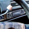 Caliber Autoradio'S>1-DIN Retro Autoradio Zwart Bluetooth USB-C