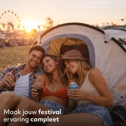 Deryan Kampeertenten>Dome Pop Up Tent - 2 Persoons - 2000MM waterkolom
