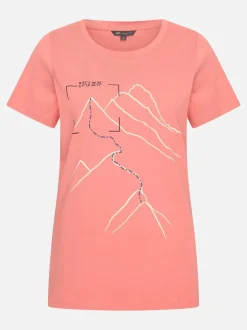 Human Nature T-Shirts<Doria - T-shirt dames Roze