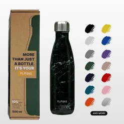 Flaske Wateropslag & -Zuivering<Drinkfles RVS 500 ml Signaalzwart