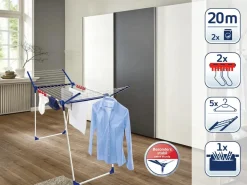 Leifheit Droogrekken & Droogmolens<Droogrek Pegasus 200 Solid Comfort