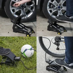 Michelin Autogereedschap<Dubbele Voetpomp - Inclusief digitale manometer