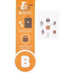Beagles Originals Koffers & Trolleys<Easy Travel - Handbagage - 55cm - 38L Zwart