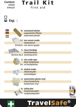 Travelsafe Voetverzorging & Ehbo|Ehbo>EHBO-sets Trekker Kit