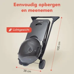 Kitchenbrothers Barbecues & Kooktoestellen>Elektrische BBQ – 2400W – Zwart