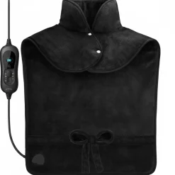 Goliving Warmtedekens<Elektrische Deken Voor Rug en Nek - 90 x 60cm Zwart