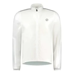 Rogelli Fietsjassen<Emergency - Regenjack Heren Wit