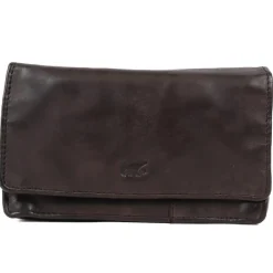 DAMES Bear Design Portemonnees>Emma - Leren portemonnee - RIFD - Dames