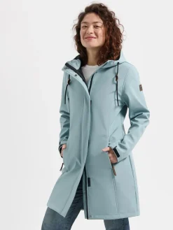 DAMES Travelin' Softshell Jassen|Winterjassen>Erika Dames - Softshell Jas - Waterdicht