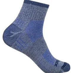 Wrightsock Sokken|Sokken<Escape Quarter -Unisex sokken Blauw-Grijs