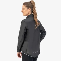 Rogelli Fietsjassen<Essential - Wielren Regenjas Dames Zwart