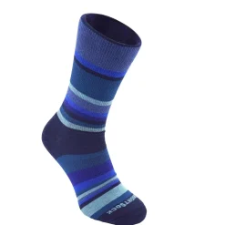 Wrightsock Sokken|Sokken<Explore Crew sokken Marineblauw