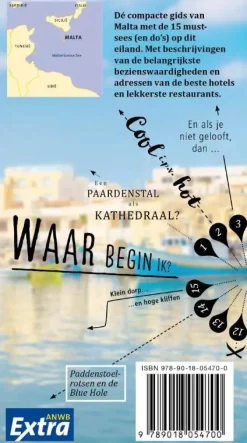 ANWB Reisgidsen|Reisgidsen<Extra reisgids Malta