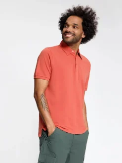 Human Nature Polo'S<Fald - Polo heren Brique