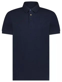 Human Nature Polo'S<Fald - Polo heren Navy