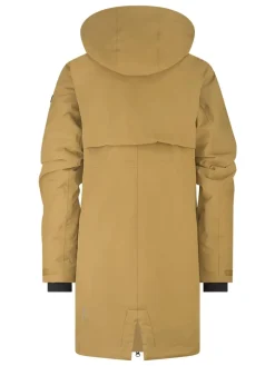 Human Nature Waterdichte Jassen|Winterjassen<Falerias - Parka dames Donkder zand
