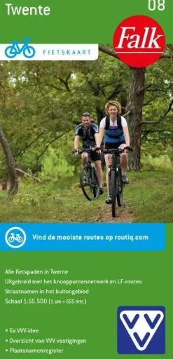 Falk Fietskaarten|Fietskaarten<plan fietskaart Twente 08