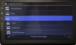 Berggps Autonavigatie<FD-9000 - Campernavigatie
