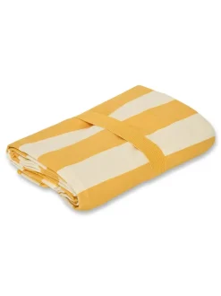Human Nature Reishanddoeken<Ferrara - Sneldrogende handdoek Geel-Wit