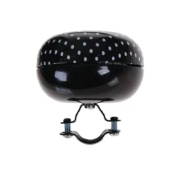 Basil Fietsbellen & -Toeters>Fietsbel Polkadot 80Mm - Zwart / Wit