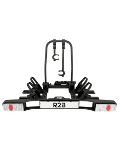 R2B Fietsendragers|Fietsendrager Elektrische Fiets>Fietsendrager Auto - 2 Fietsen Inklapbaar Trekhaak