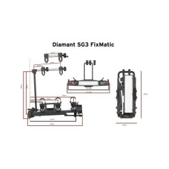 Pro-user Fietsendragers>fietsendrager Diamant SG3 FixMatic