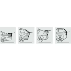 Lampa Fietsendragers|Fietsendrager Achterklep<Fietsendrager cyclus 3