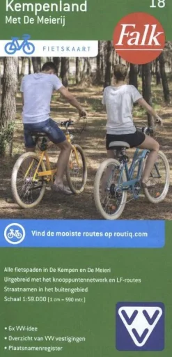 Falk Fietskaarten|Fietskaarten>fietskaart 18 Kempenland