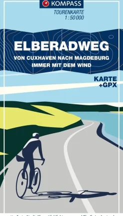 Kompass Fietskaarten<Fietskaart FTK 7002 Elberadweg deel 2