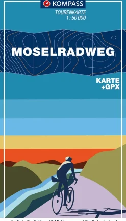 Kompass Fietskaarten>Fietskaart FTK 7007 Moselradweg