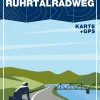 Kompass Fietskaarten<Fietskaart FTK 7013 Ruhrtalradweg