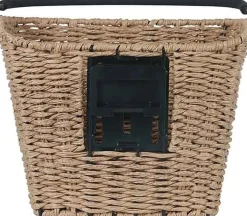 Basil Fietsmanden & -Kratten<Fietsmand Bremen Rattan Look met KF Bruin