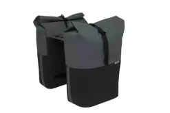 New Looxs Fietstassen<Fietstas Dubbel Nyborg 34L Lichtgrijs