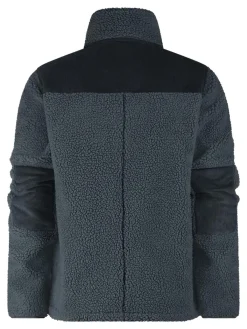 Human Nature Vesten|Fleeces<Fisher - Fleecejack heren Donker Grijs