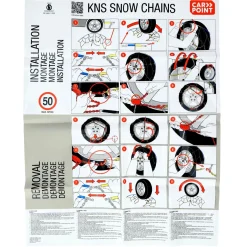 Carpoint Sneeuwkettingen<Flexibele sneeuwketting 9mm voor personenauto's