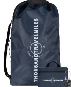 Thousandtravelmiles Flightbags>Flightbag vliegtuighoes TSA slot 60–90L – N Blauw