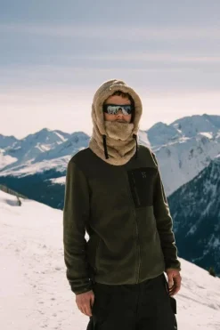 Poederbaas Mutsen<Fluffy - Dames - Balaclava Bruin