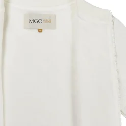 Mgo Vesten<Francis Dames - Outdoorvest - Fleece voering Gebroken Wit