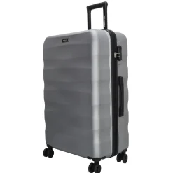 Beagles Originals Koffers & Trolleys<Go Travel - Kofferset 3-delig - 74/66/55cm Zilver