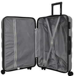 Beagles Originals Koffers & Trolleys<Go Travel - Kofferset 3-delig - 74/66/55cm Zilver