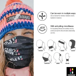 DAMES Poederbaas Sjaals|Sjaals>Grijs - Nekwarmer