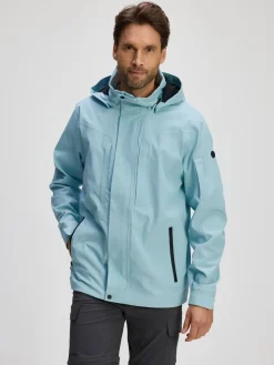Human Nature Waterdichte Jassen|Zomerjassen<Hamlin - Jas heren Licht Denim